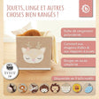 Aufbewahrungsbox Reh Ella - FR Infographic