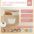 Aufbewahrungsbox Reh Ella mit Deckel - FR Infographic