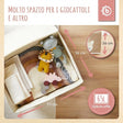 Aufbewahrungsbox Reh Ella mit Deckel - IT Infographic