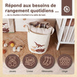 Aufbewahrungskorb Rehe - FR Infographic