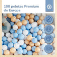 Bälle Beach 100 Stück - ES Infographic