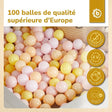 Bälle Blossom 100 Stück - FR Infographic