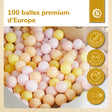 Bälle Blossom 100 Stück - FR Infographic