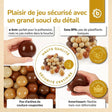Bälle Chocolate Bliss 100 Stück - FR Infographic