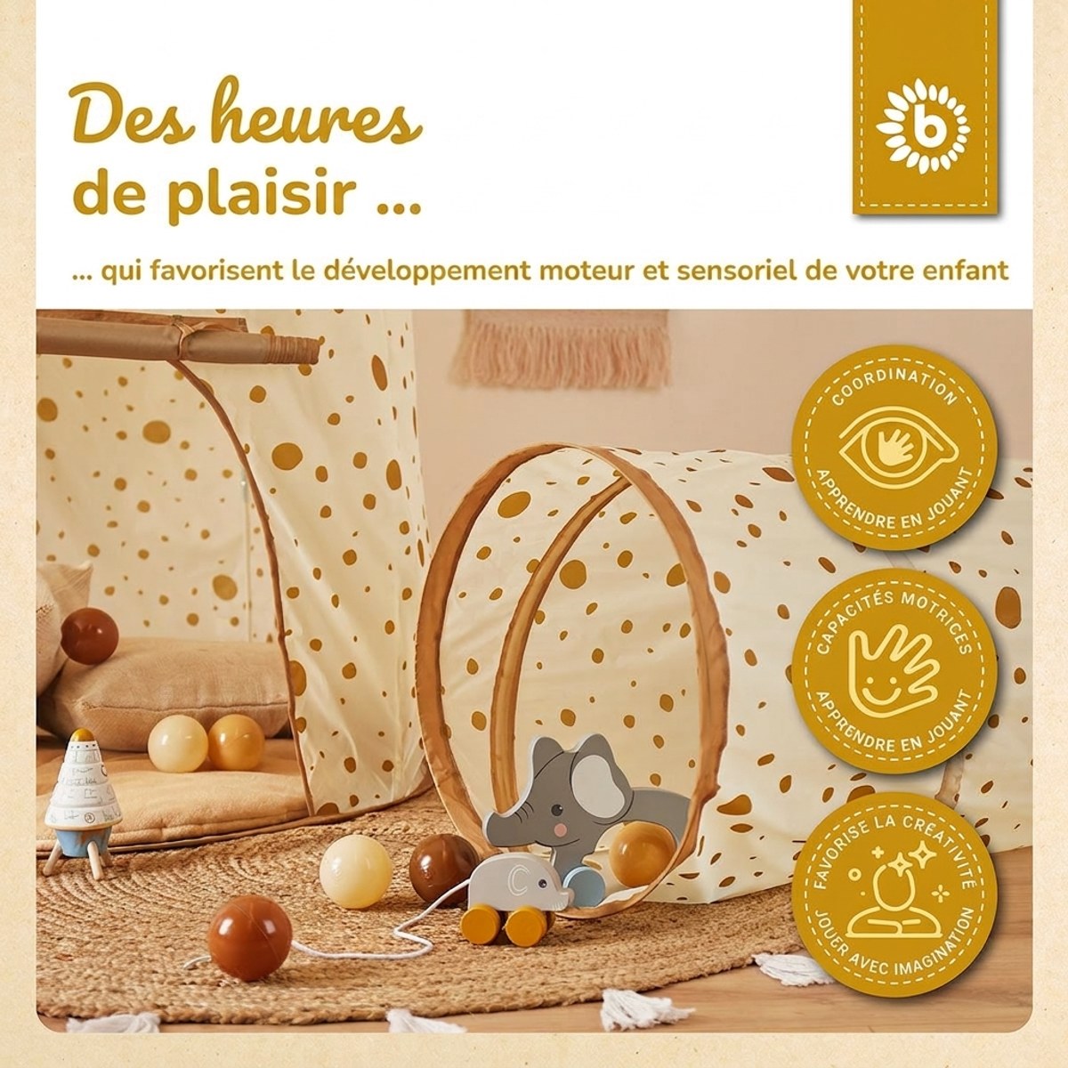 Bälle Chocolate Bliss 100 Stück - FR Infographic