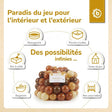 Bälle Chocolate Bliss 100 Stück - FR Infographic