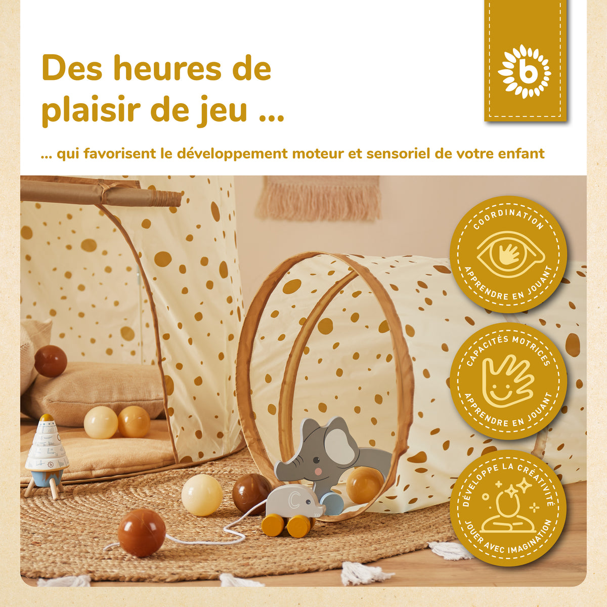 Bälle Chocolate Bliss 100 Stück - FR Infographic