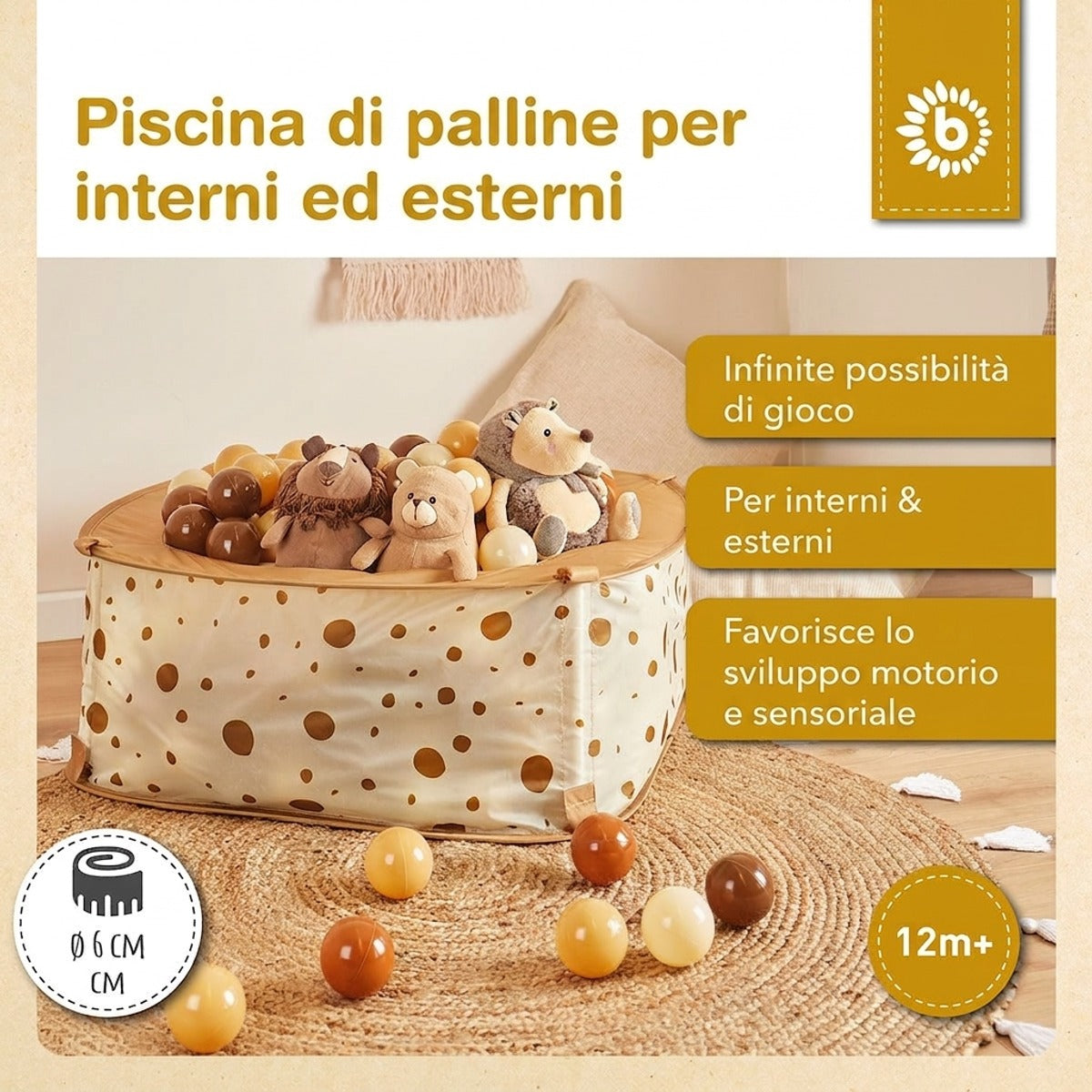 Bälle Chocolate Bliss 100 Stück - IT Infographic