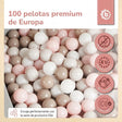 Bälle Cotton 100 Stück - ES Infographic
