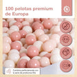 Bälle Dreamy Flowers 100 Stück - ES Infographic