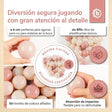 Bälle Dreamy Flowers 100 Stück - ES Infographic