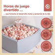 Bälle Dreamy Flowers 100 Stück - ES Infographic