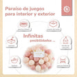 Bälle Dreamy Flowers 100 Stück - ES Infographic