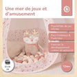 Bälle Dreamy Flowers 100 Stück - FR Infographic