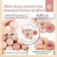 Bälle Dreamy Flowers 100 Stück - FR Infographic