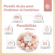 Bälle Dreamy Flowers 100 Stück - FR Infographic