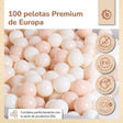 Bälle Vintage Flowers 100 Stück - ES Infographic