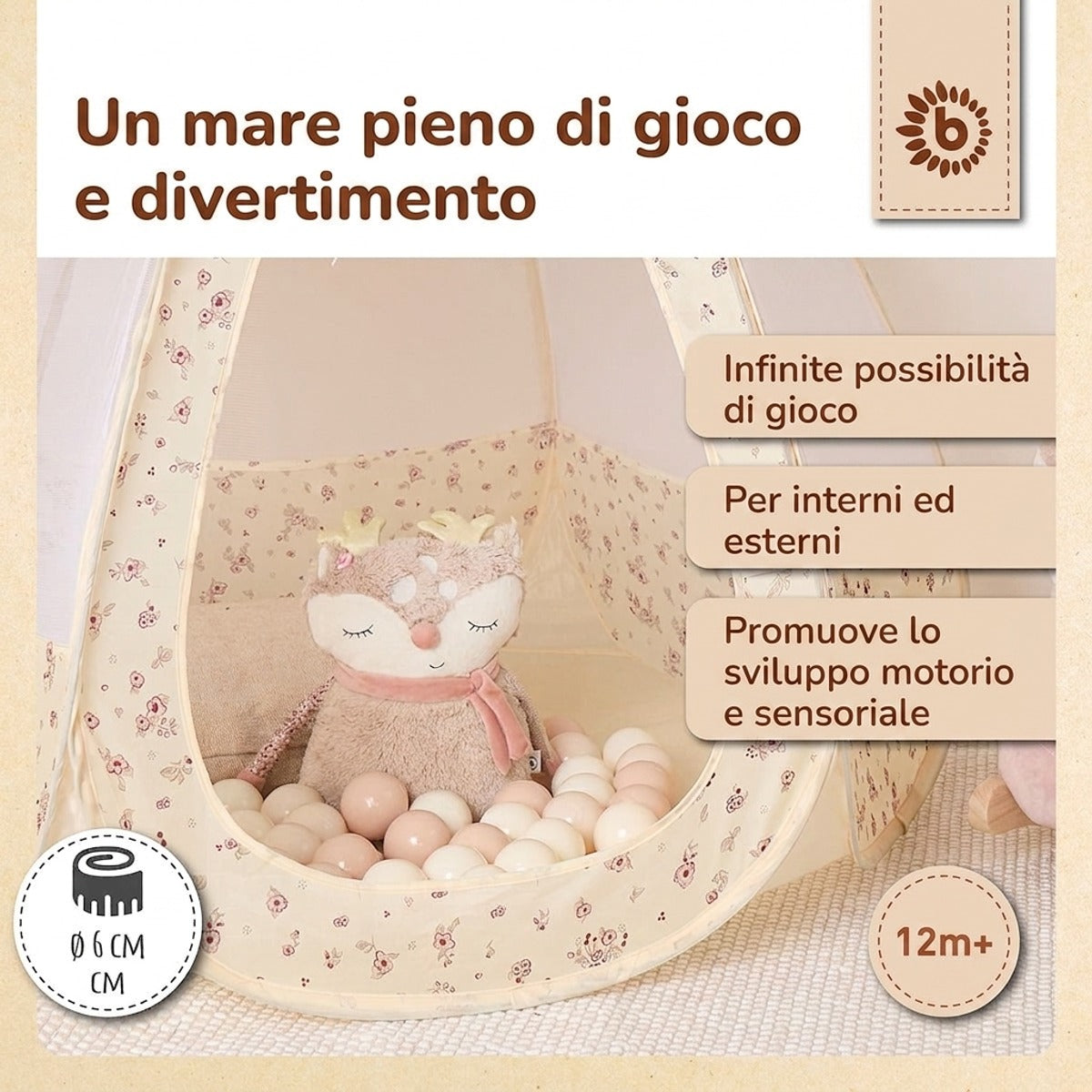 Bälle Vintage Flowers 100 Stück - IT Infographic