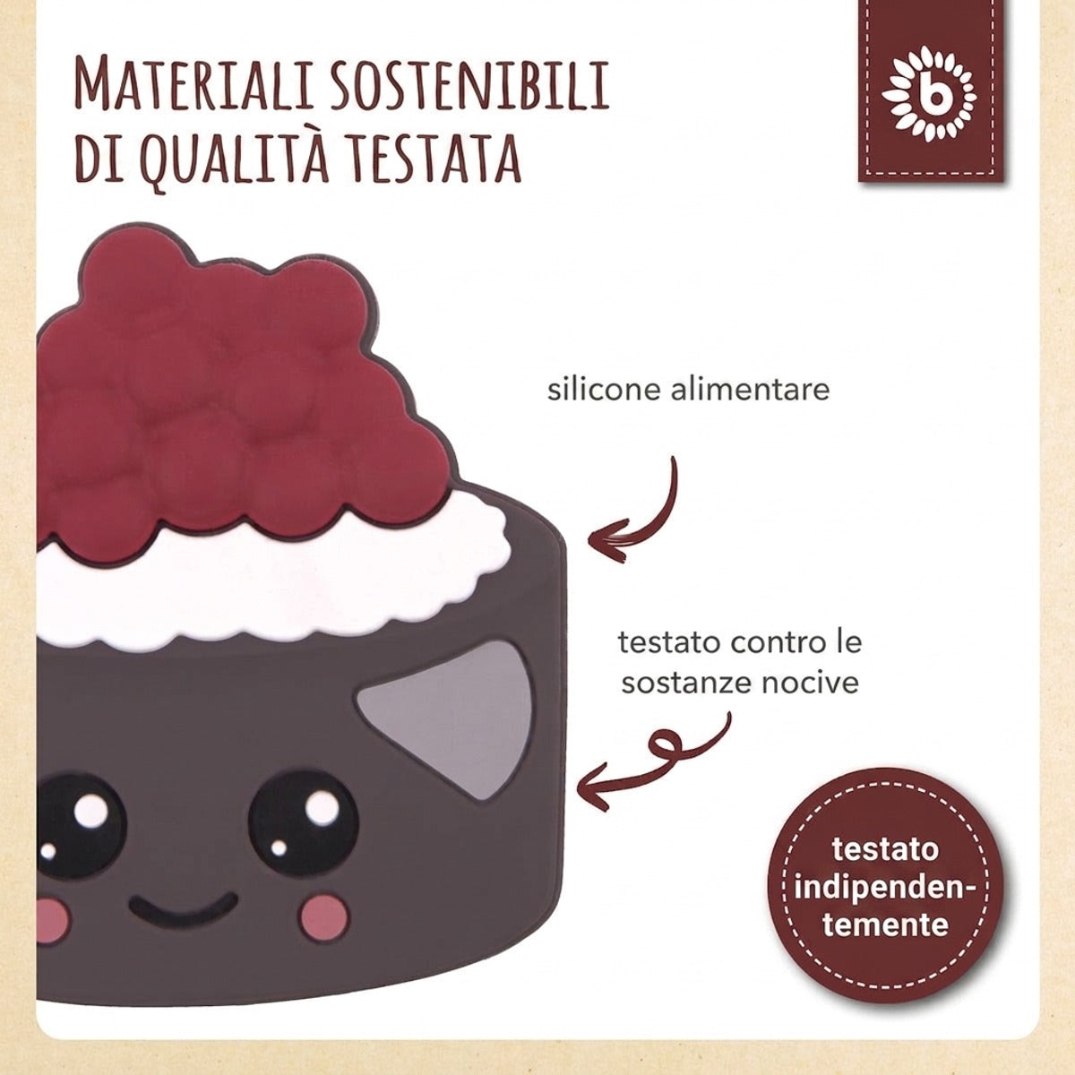 Beißer Torte Silikon - IT Infographic