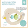 Beißring Vogel light teal - FR Infographic