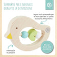 Beißring Vogel light teal - IT Infographic