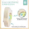 Beißring Vogel light teal - IT Infographic