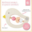 Beißring Vogel rose - FR Infographic