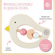 Beißring Vogel rose - IT Infographic