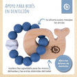 Beißring Wal mit Silikonkette - ES Infographic