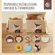 Aufbewahrungsbox Rehe mit Deckel - IT Infographic