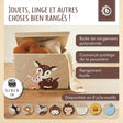 Aufbewahrungsbox Rehe mit Deckel - FR Infographic