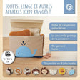 Aufbewahrungsbox Wal mit Deckel - FR Infographic