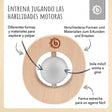 Beißring Eichhörnchen mit Silikonball - ES Infographic