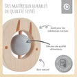 Beißring Eichhörnchen mit Silikonball - FR Infographic