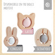 Beißring Eichhörnchen mit Silikonball - IT Infographic