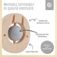 Beißring Eichhörnchen mit Silikonball - IT Infographic