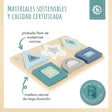 Holz Puzzle Formen - ES Infographic