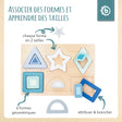 Holz Puzzle Formen - FR Infographic