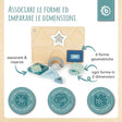 Holz Puzzle Formen - IT Infographic