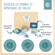 Holz Puzzle Formen - FR Infographic