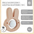 Beißring Hase mit Silikonball - IT Infographic