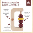 Beißring Ruby - FR Infographic