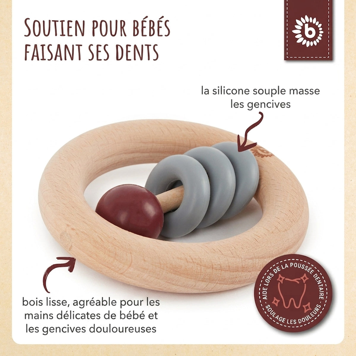 Beißring Hazy - FR Infographic