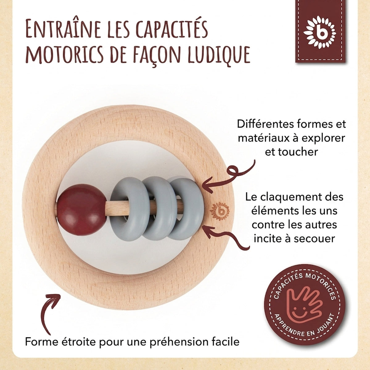 Beißring Hazy - FR Infographic