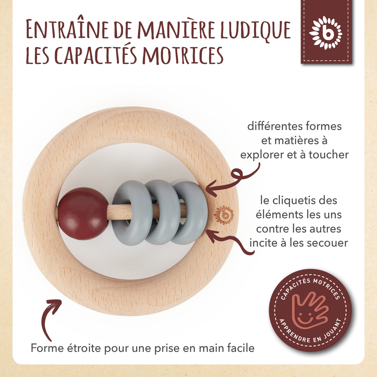Beißring Hazy - FR Infographic