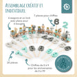 Geburtstagszug Holz Scandi 0-99 Jahre - FR Infographic