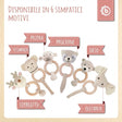 Greifling Reh Lia mit Rassel - IT Infographic