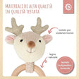 Greifling Reh Lia mit Rassel - IT Infographic