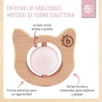 Beißring Katze mit Silikonball - ES Infographic
