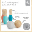 Mini Bowling Set - FR Infographic